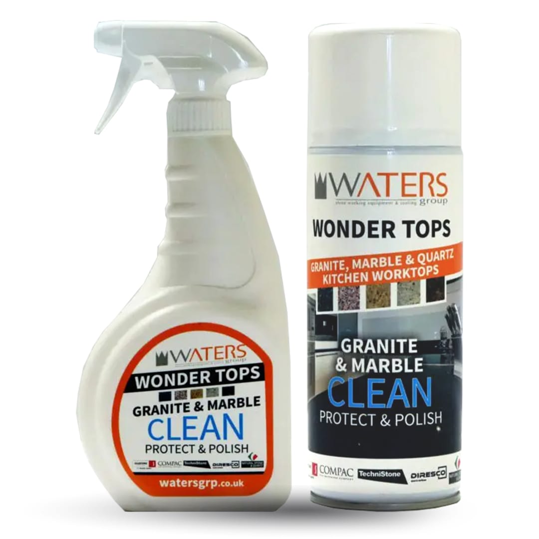 Wonder Tops Worktop Polish | Cleaner for Granite, Marble & More
