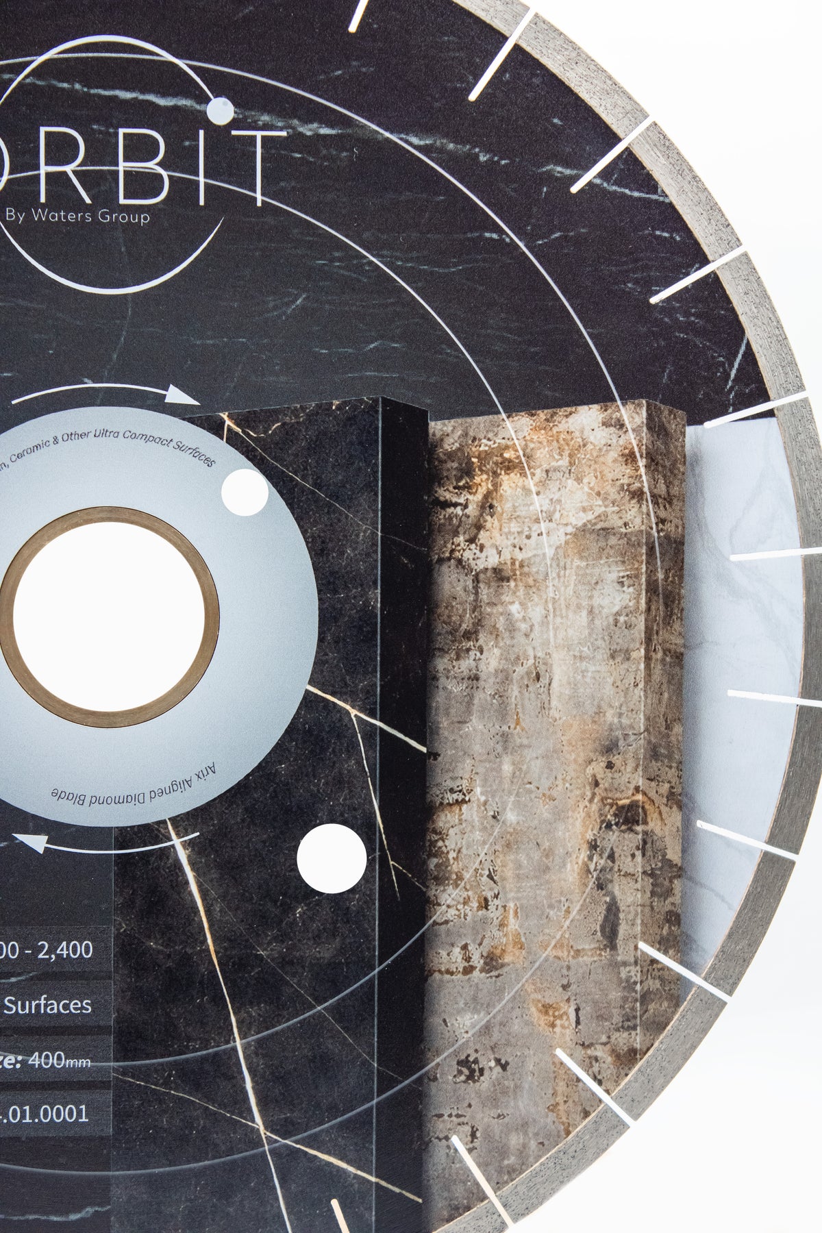 Orbit | Ultra Compact Surface Silent Bridge Saw Blade | V2