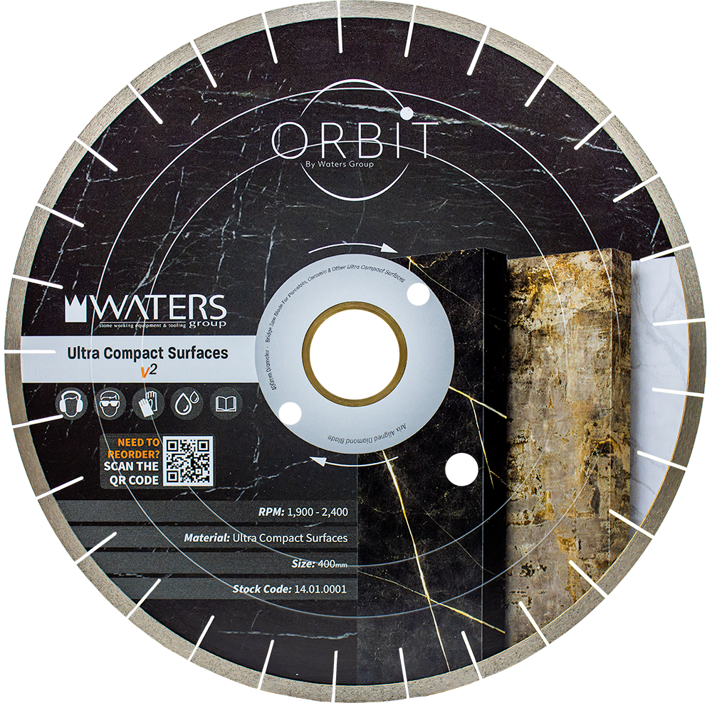 Orbit | Ultra Compact Surface Silent Bridge Saw Blade | V2