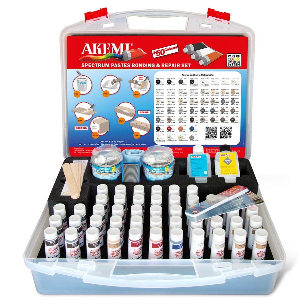 Akemi Spectrum Pastes Bonding & Repair Set