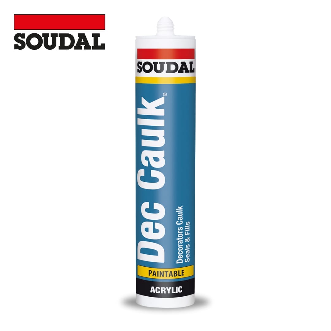 Soudal Decorators Caulk | Acrylic Sealant & Filler