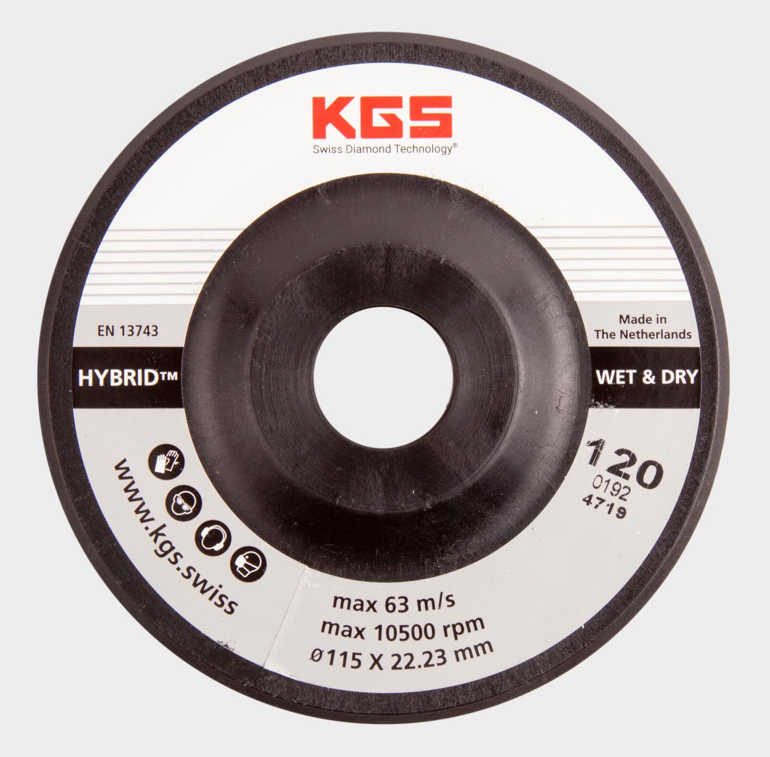 KGS Hybrid Flap Discs | Shaping, Bevelling & Grinding