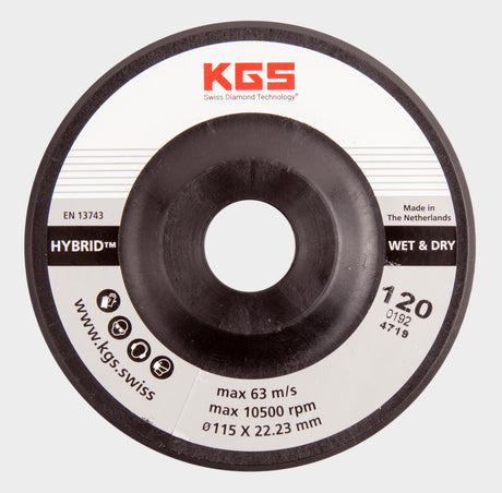 KGS Hybrid Flap Discs | Shaping, Bevelling & Grinding