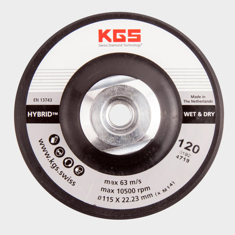 KGS Hybrid Flap Discs | Shaping, Bevelling & Grinding