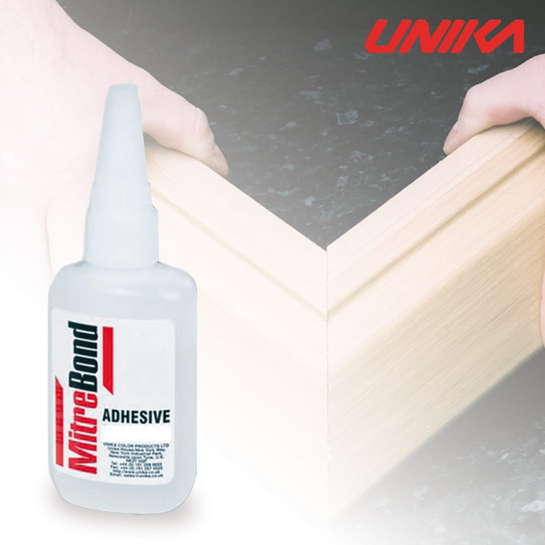 Unika Mitre Bond Adhesive | Fast-Curing Superglue