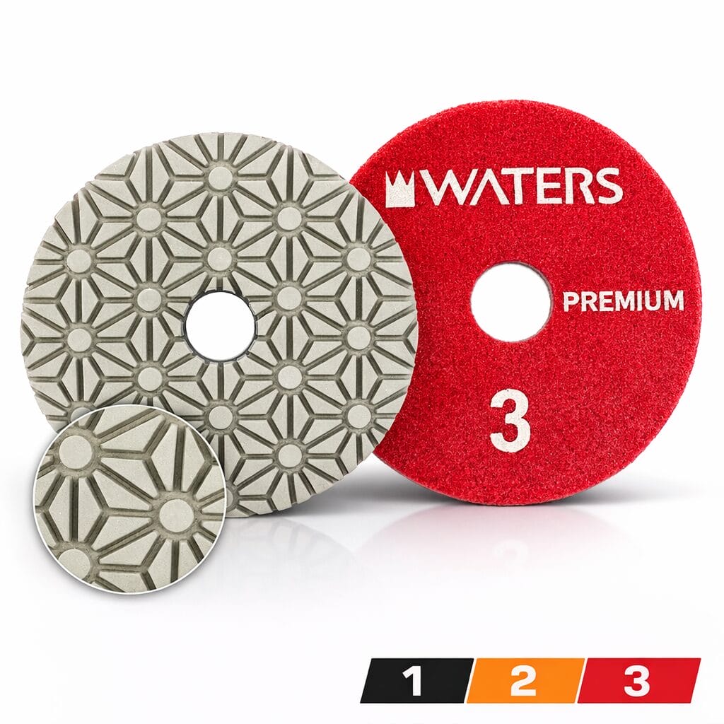 Premium 3 Step Polishing Pads | New Design