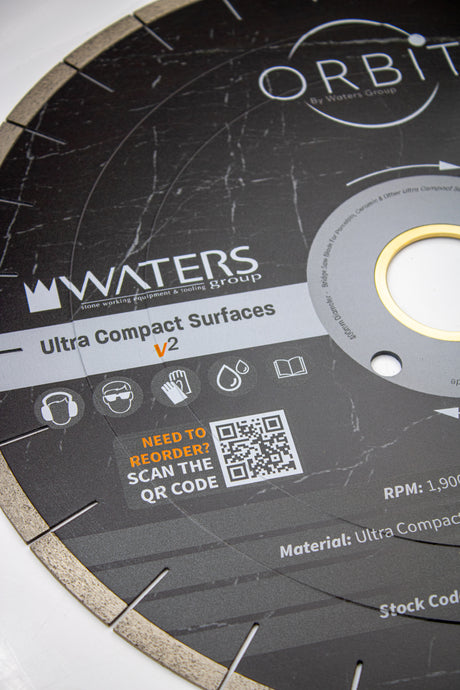 Orbit | Ultra Compact Surface Silent Bridge Saw Blade | V2
