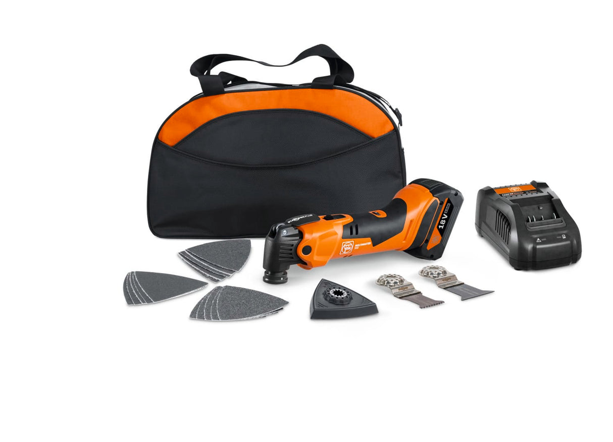 Fein AMM700 MAX SET 18v Cordless Multitool | Bag & 4Ah Battery | Starter Kit